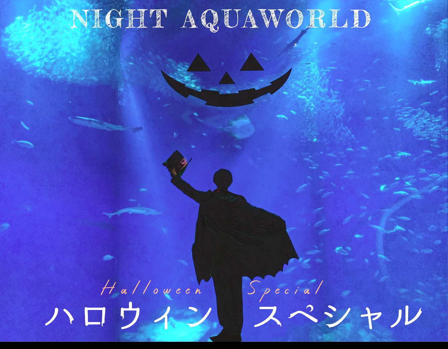 Đặc biệt Halloween “NIGHT AQUAWORLD” giới hạn ngày 10 và 21 tháng 28