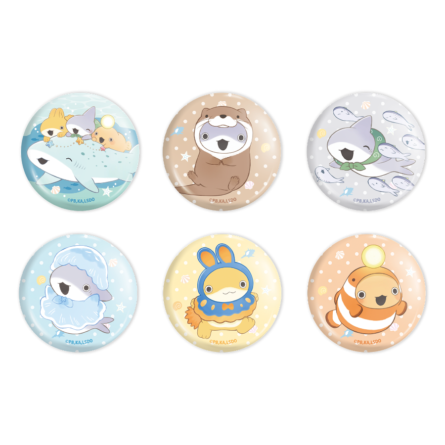 缶バッジ＜ランダム全6種＞